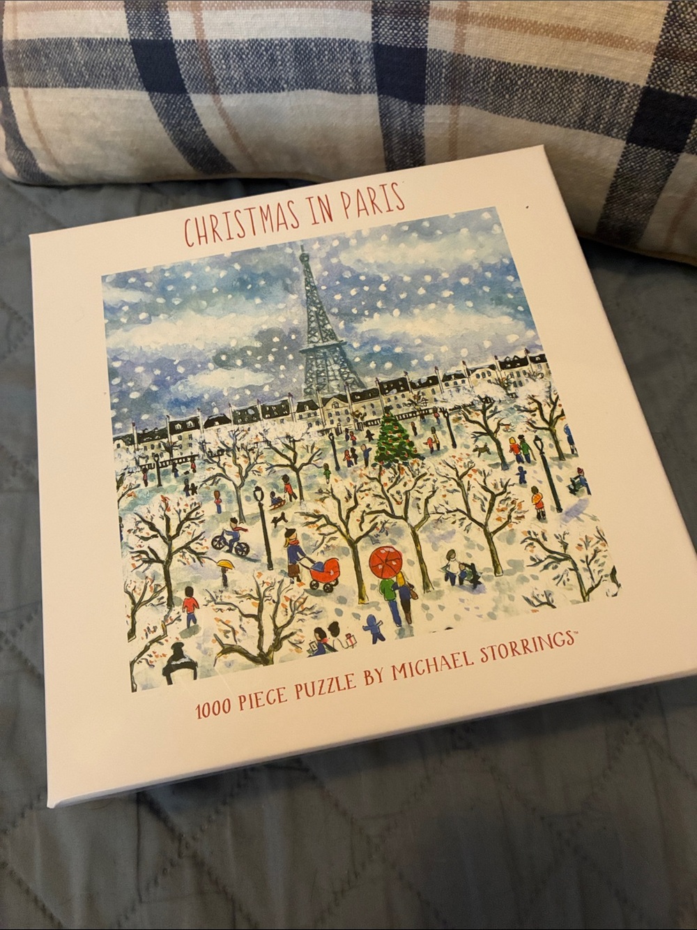 Christmas in Paris 1000 piece puzzle NIB